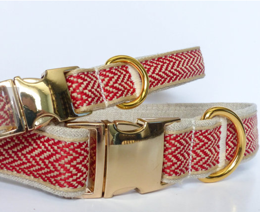 Dog Collar Metal Accessories Rose Gold Side Release Buckle And Dog Hook Set PWPET000 (1).png