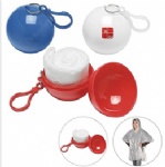 Promotional Disposable Rain Poncho Raincoat With Ball pw39