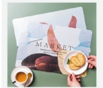 Custom  Food Grade Printing PP Placemat Heat Resistant Oilproof