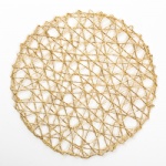 Paper PP Woven Round Placemat