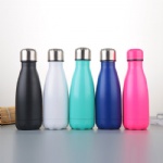 350ml Cola Shape Vacuum Insulated Travel Stainless Steel Coke Water Bottle